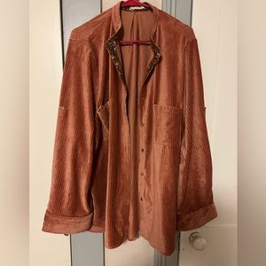 (SOLD) Rollee Long sleeve button Down Shirt size 3x